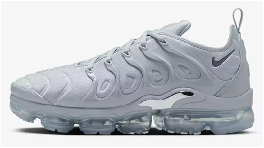 Men's Gray Air VaporMax Plus 2022 Wolf Shoes 011